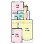 Lbloom馬場 キャッシュバック対象物件 の間取り