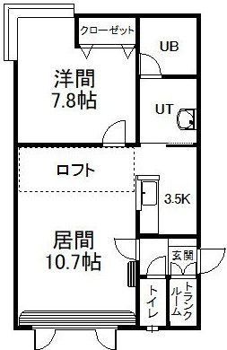 【ルアンAの間取り】