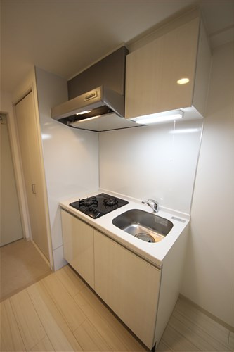 セオリー大阪リバークロスのキッチン