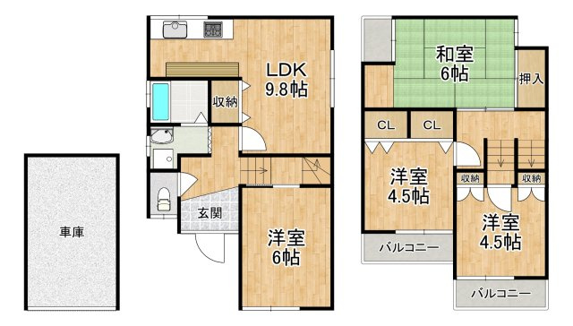 間取り：227100723994