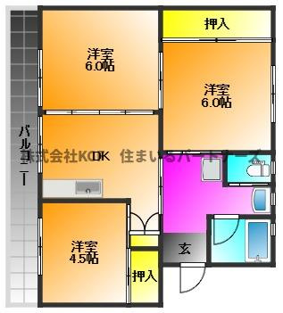 ビレッジハウス城島二号棟のイメージ
