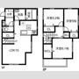 Land court 新瀬戸駅 Bの間取り