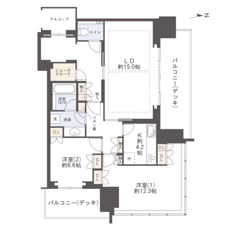 間取り：227103900256