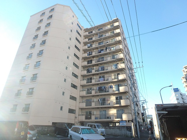 北区堀船のマンションの外観