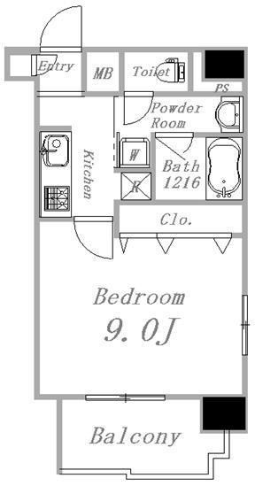 リューデスハイムの間取り