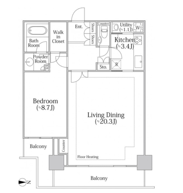 新宿区河田町&nbsp;41階建&nbsp;築24年のイメージ