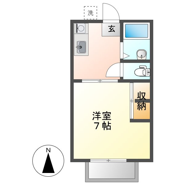 アメニティハイツ　Ａのイメージ