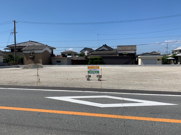 【四郷町東阿保事業用借地の外観】