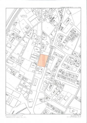 【四郷町東阿保事業用借地の地図】