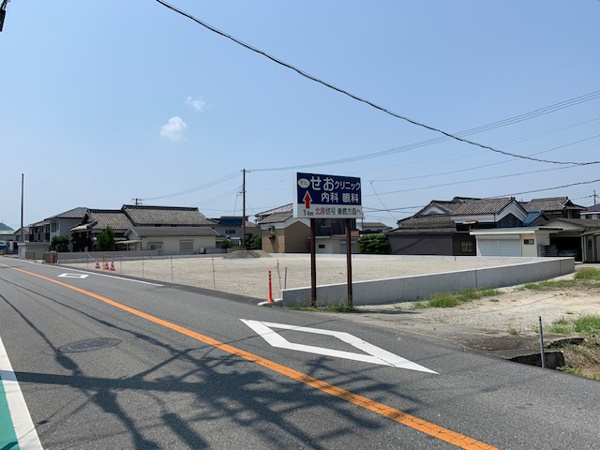 【四郷町東阿保事業用借地の外観】