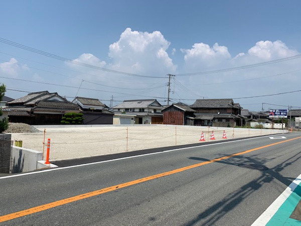 【四郷町東阿保事業用借地の外観】