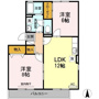 セゾン高取北の間取り