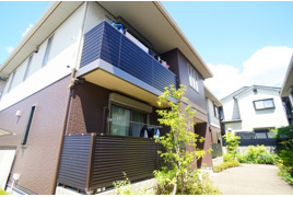 シャーメゾン紀寺 B棟の外観