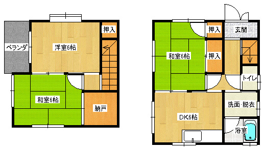 間取り：234042435322
