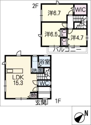 間取り：223039676636