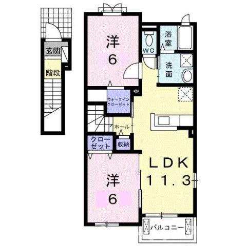 高松市香南町横井&nbsp;2階建&nbsp;築6年のイメージ