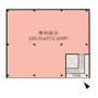 千葉市中央区弁天の事務所の間取り
