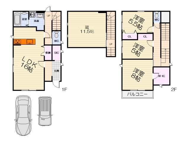 間取り：227100856354