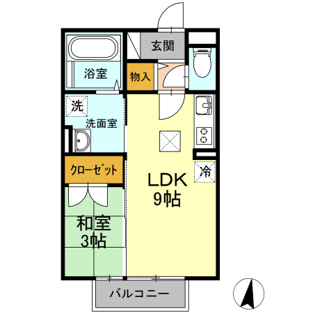 岡山市北区平野&nbsp;2階建&nbsp;築19年のイメージ