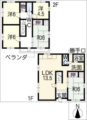 間取り：223039663291