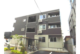 鹿児島市東谷山のアパートの外観