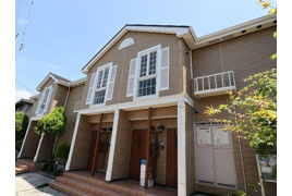 木津川市相楽のアパートの外観