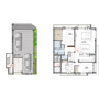 HEBEL MAISON PREMIUM 夙川の間取り