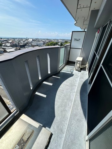 アベニュー長嶋のバルコニー