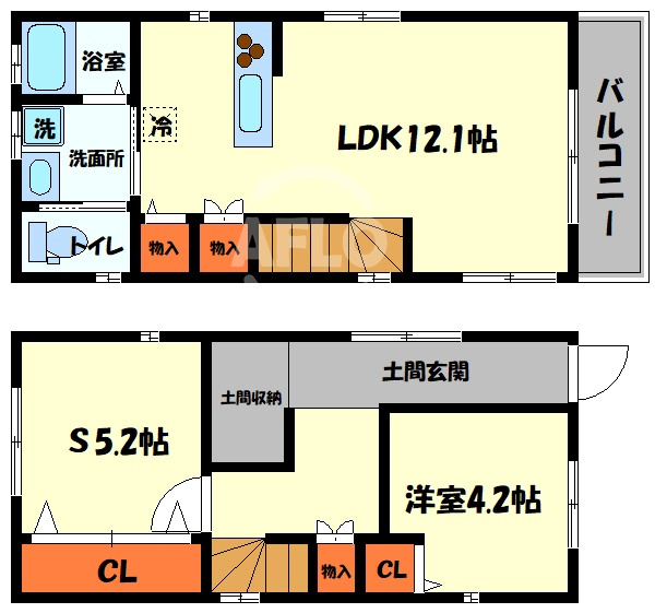 間取り：227104414376