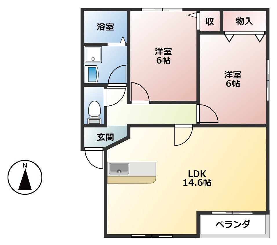間取り：221014610374