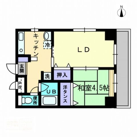 高松市西内町 10階建 築26年のイメージ