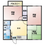 ベルハイムAの間取り
