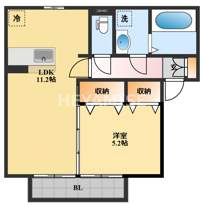 アルペジオ久原　A棟のイメージ