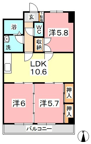 間取り：233023411369