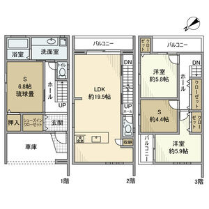 間取り：227103643822