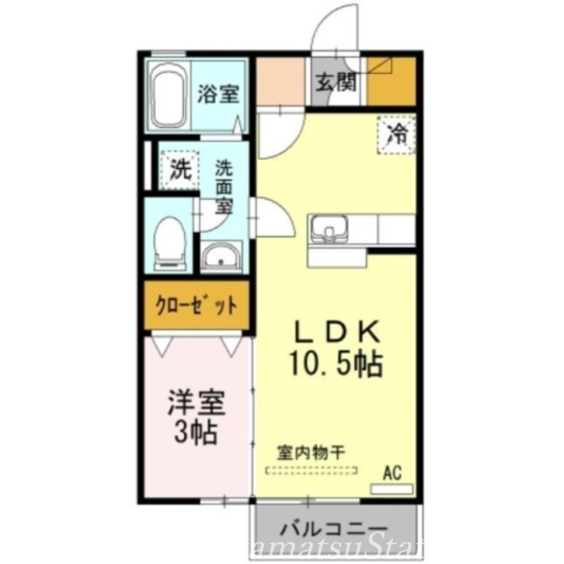 リビングタウン伏石II　Ａ棟のイメージ