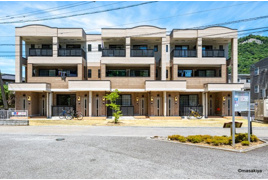 ガーデンハウス朝日山 Dの外観