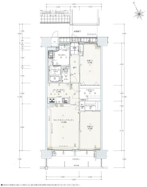 高松市松福町1丁目 10階建 築6年のイメージ
