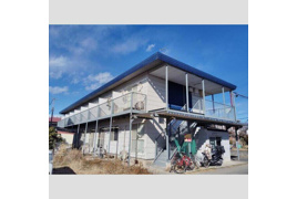 フラットハンズ嵐山の外観