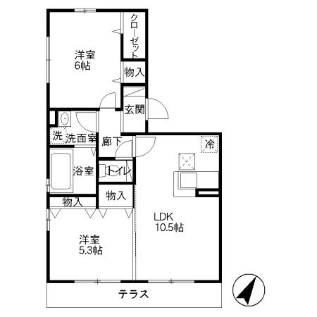 間取り：212057175548