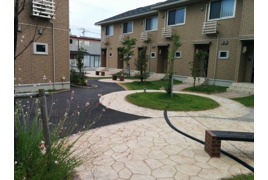 GARDEN HOUSE SHIMOAKAE　B棟の外観