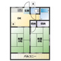 袖ケ浦市蔵波台のアパートの間取り