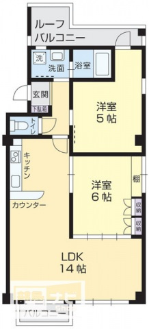 高松市番町2丁目 3階建 築37年のイメージ