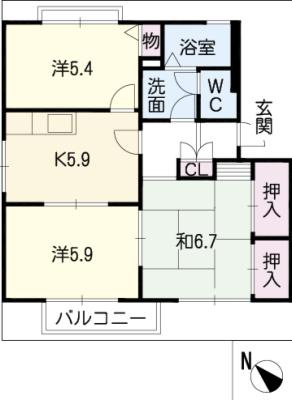 間取り：224007720219