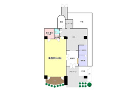 ヴィラ東中通の間取り