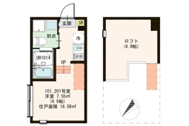 ハーモニーテラス堀切Ⅲの間取り