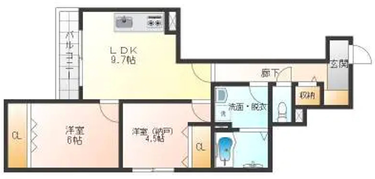 間取り：227101140964