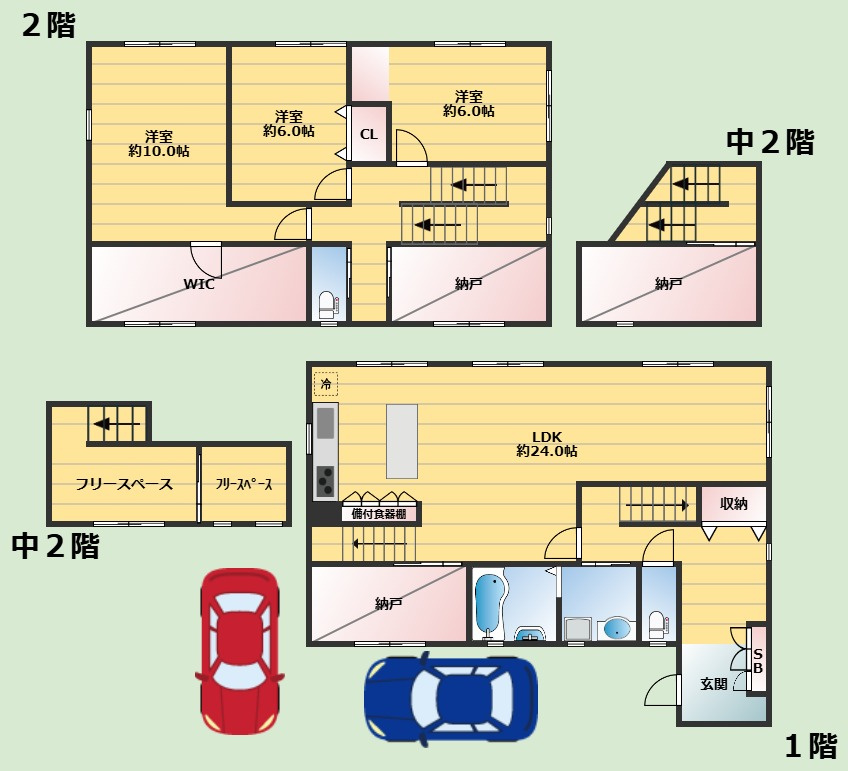 間取り：227099510556