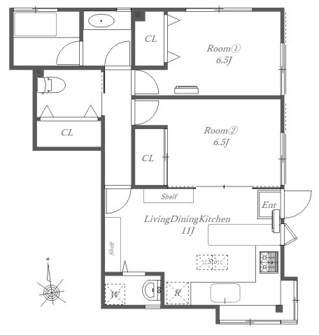 間取り：214073968740
