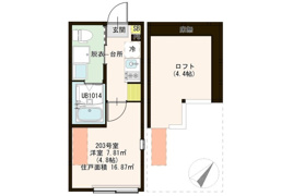 Charme HigashiTateishiの間取り